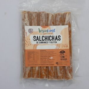 Vegantime salchichas garbanzo