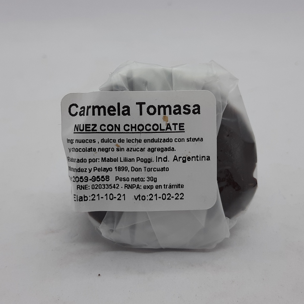 Carmela Tomasa Nuez bocadito negra - Imagen 2