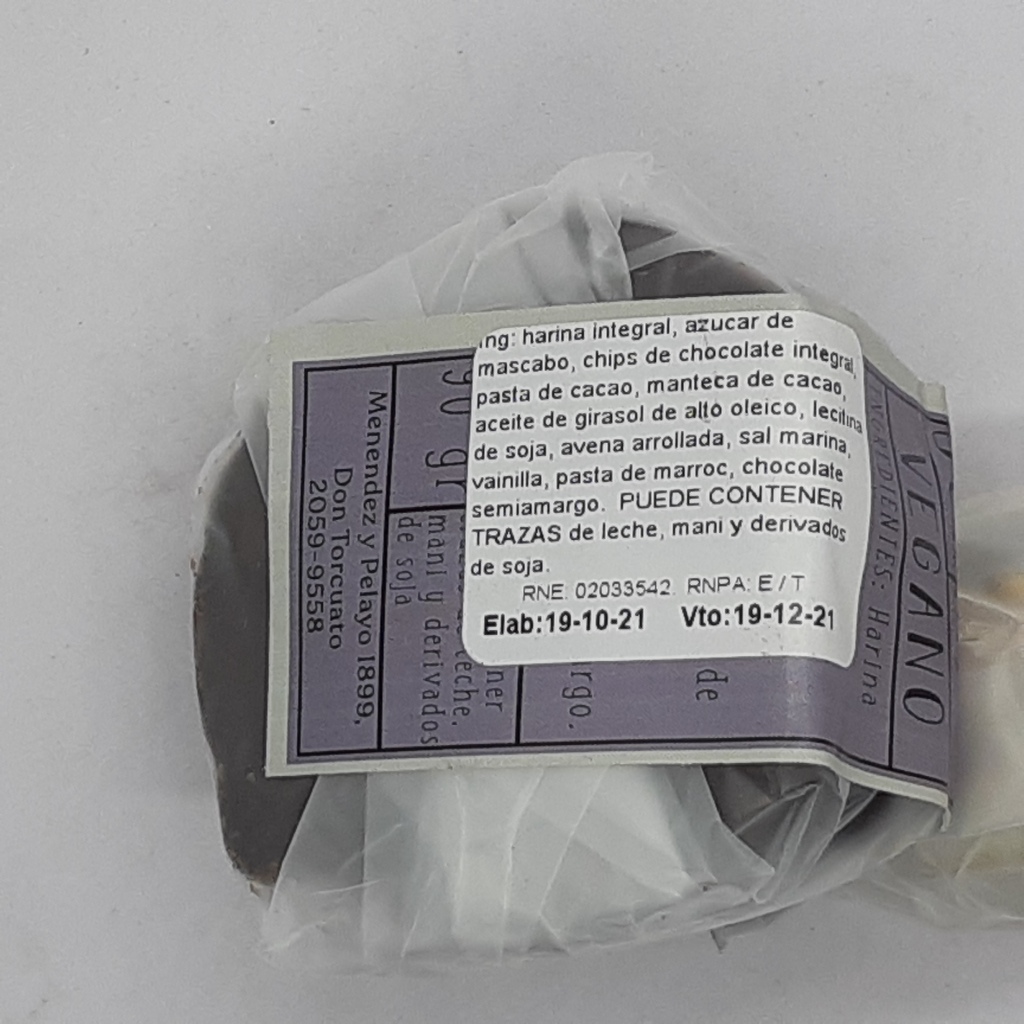 Carmela Tomasa Alfajor KETO Bañado - Imagen 2