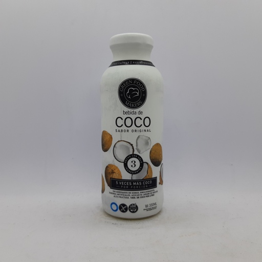 Green F Makers Leche Coco Original 330cc