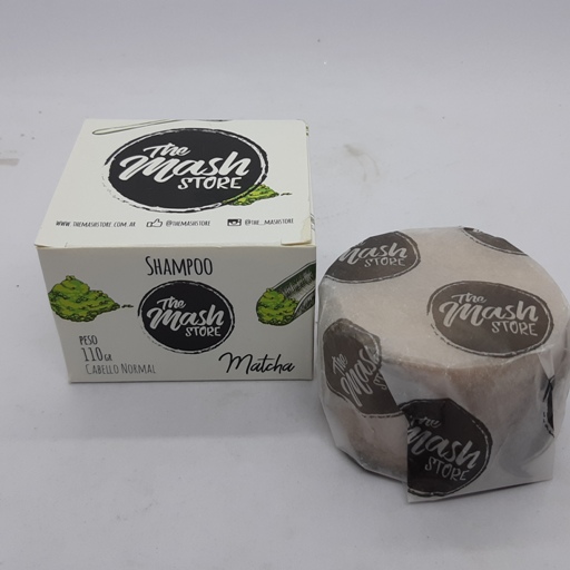 The Mash Store Matcha Shampoo solido