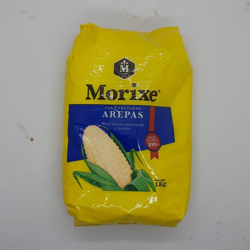 Morixe Harina maiz blanco para arepas