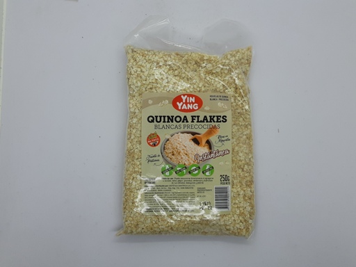 Yin Yang Quinoa Flakes Blancas precocidas