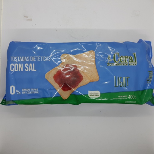 Ceral Tostadas Light con sal