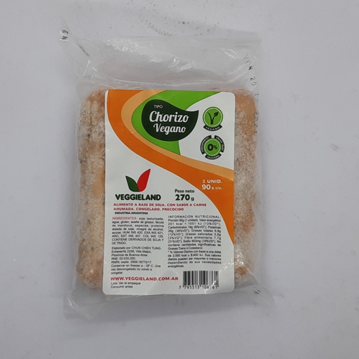 VeggieLand Chorizo