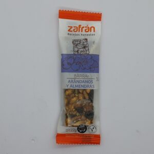 Zafran barra Almendra y Arandanos