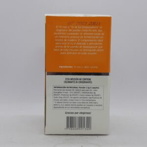 Alternative view of Saint Gottard Te Rojo sabor Vainilla