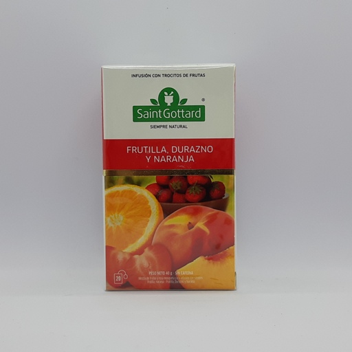 Saint Gottard Te Frutilla, Durazno y naranja