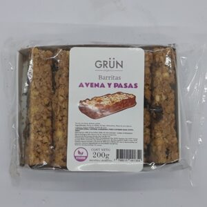 Grun Barritas Avena y Pasas