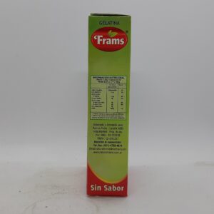 Alternative view of Frams Gelatina sin sabor