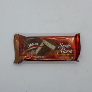 Santa Maria Oblea Bañada en chocolate