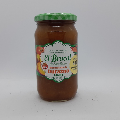 El Brocal Mermelada Durazno Light