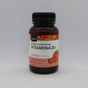 Natier Vitamina D3 capsulas