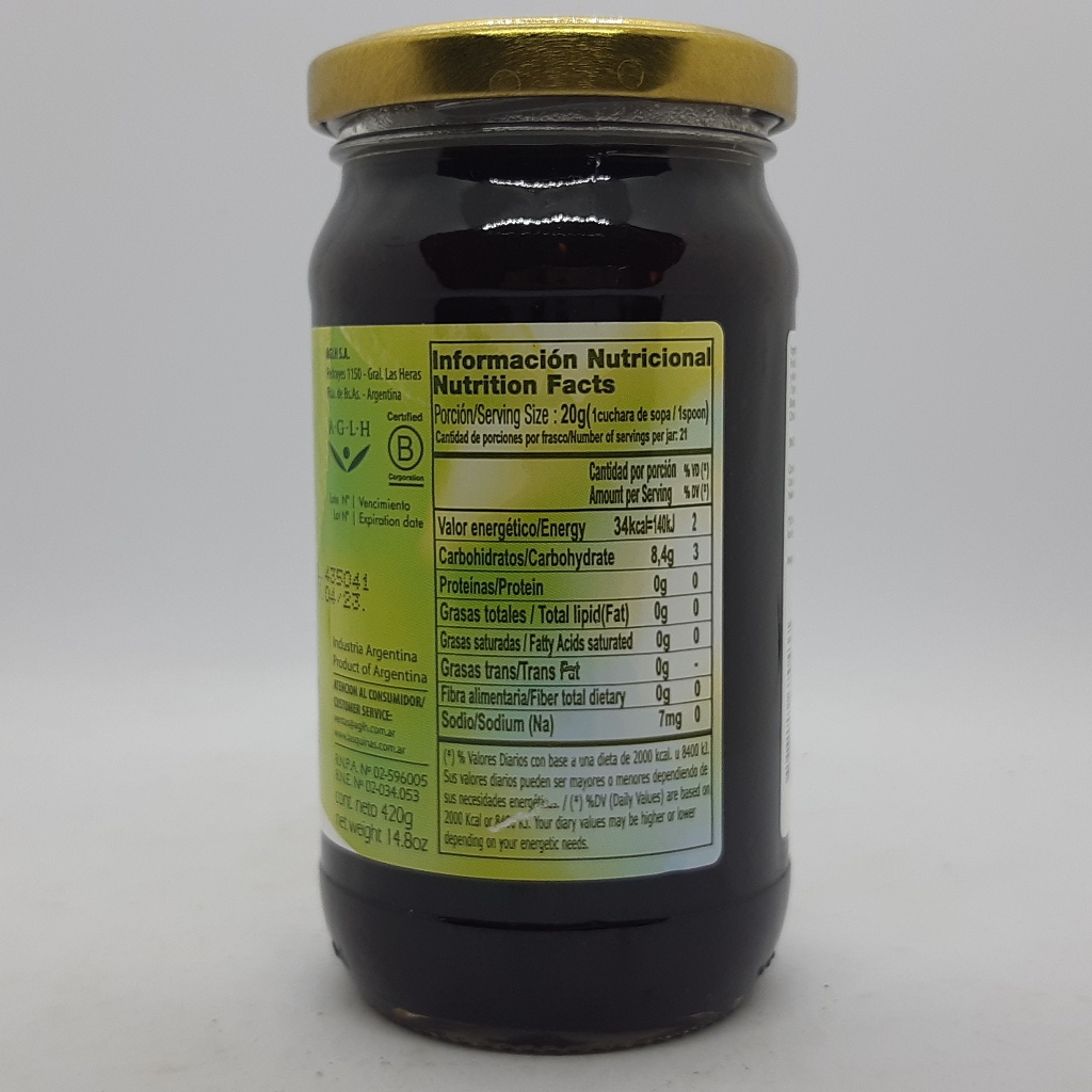 Las Quinas Mermelada Frutos Rojos s/azucar - Imagen 2