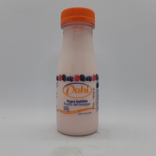 Dahi Yogur Bebible Entero Frutos del Bosque