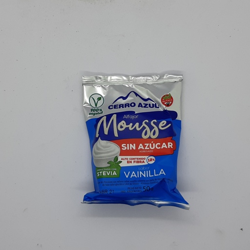 Cerro Azul Alfajor Mousse de Vainilla vegano