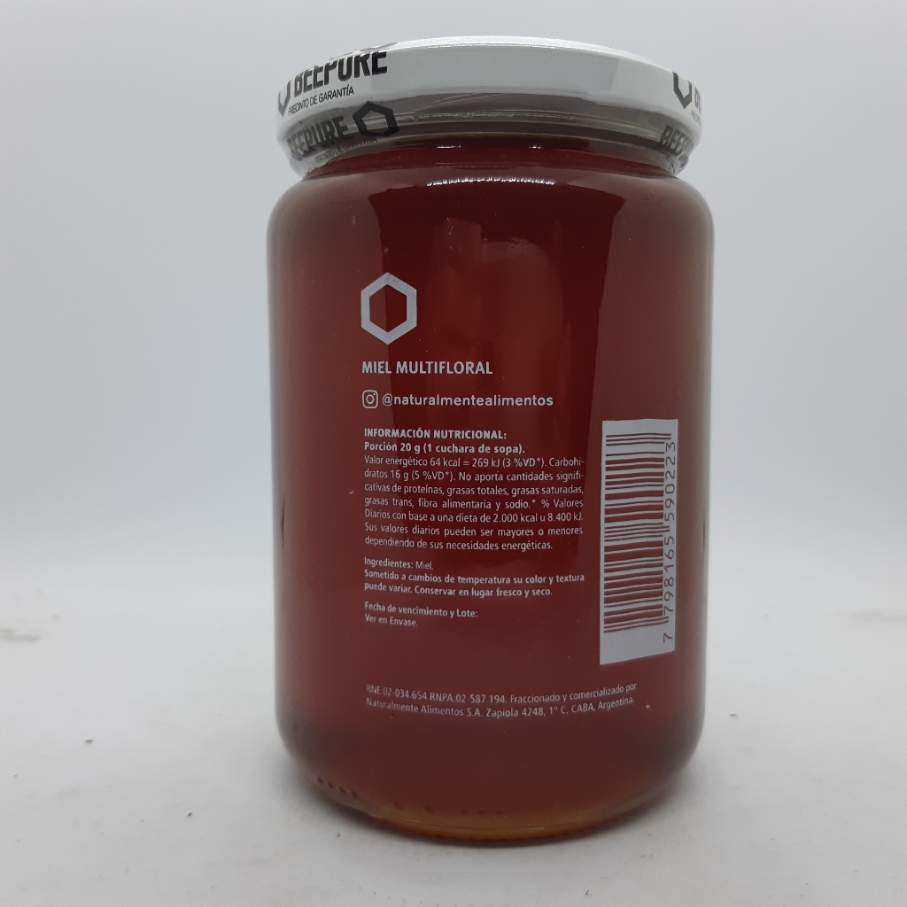 BeePure Miel liquida 900gr - Imagen 2