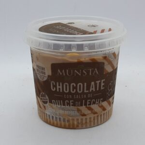 Munsta postre chocolate c/dulce de leche