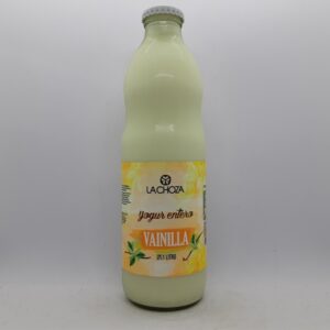 La choza Yogur entero Vainillal 1Lt