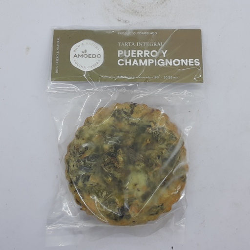 Amoedo Tarta Puerro y Champi