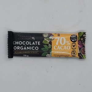 El Colonial Barrita de chocolate Amargo 70% cacao