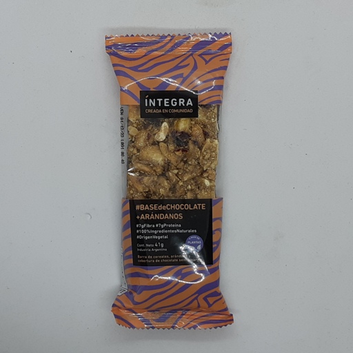 integra Barrita Chocolate y Arandanos