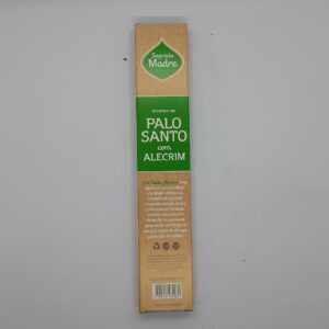 Alternative view of Sagrada Madre Sahumerio Palo Santo con romero