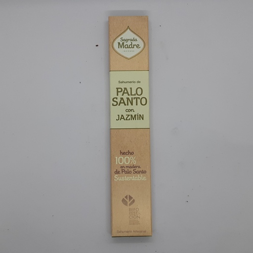 Sagrada Madre Sahumerio Palo Santo con jazmín