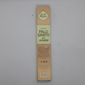 Alternative view of Sagrada Madre Sahumerio Palo Santo con jazmín