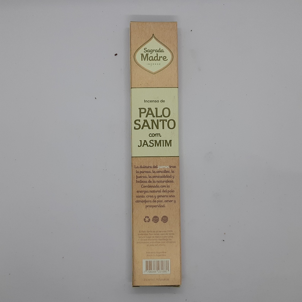 Sagrada Madre Sahumerio Palo Santo con jazmín - Imagen 2