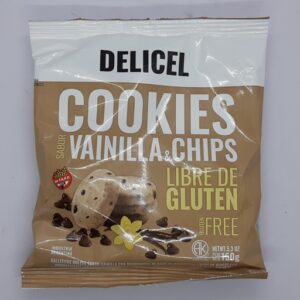 Delicel cookies vainilla chips