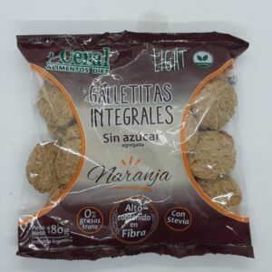 Ceral Galletitas Integrales dulces Naranja