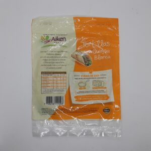 Alternative view of Aiken foods tortillas de quinoa blanca