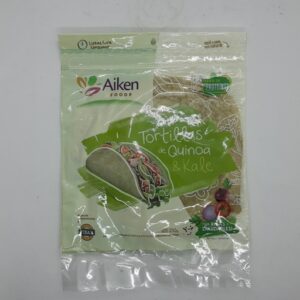 Aiken foods tortillas de quinoa y Kale