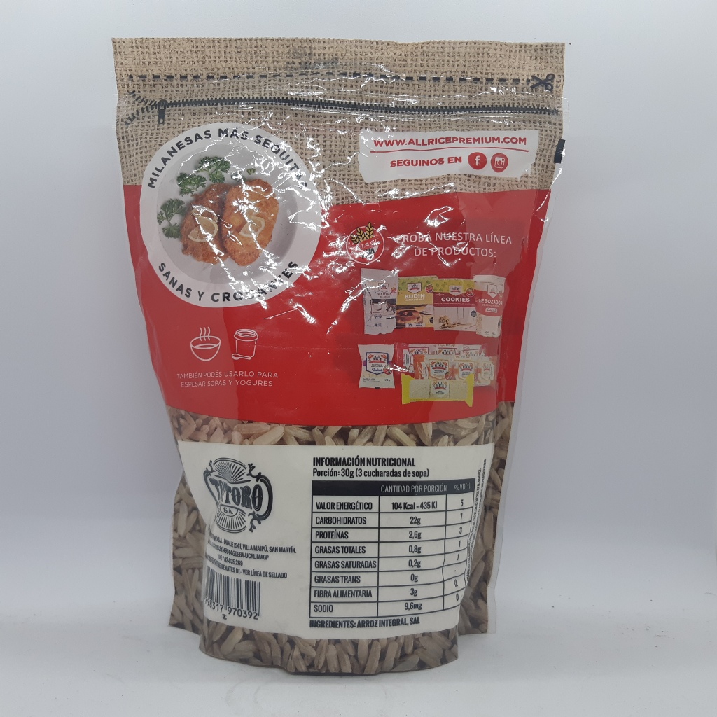 All Rice Rebozador de Arroz con sal - Imagen 2