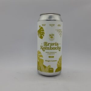 Bravia Kombucha Lata Ginger Lemon