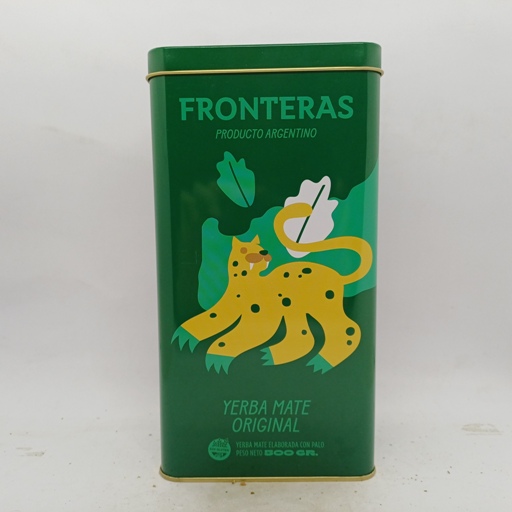 Fronteras Lata Yerba Mate Original 500grs